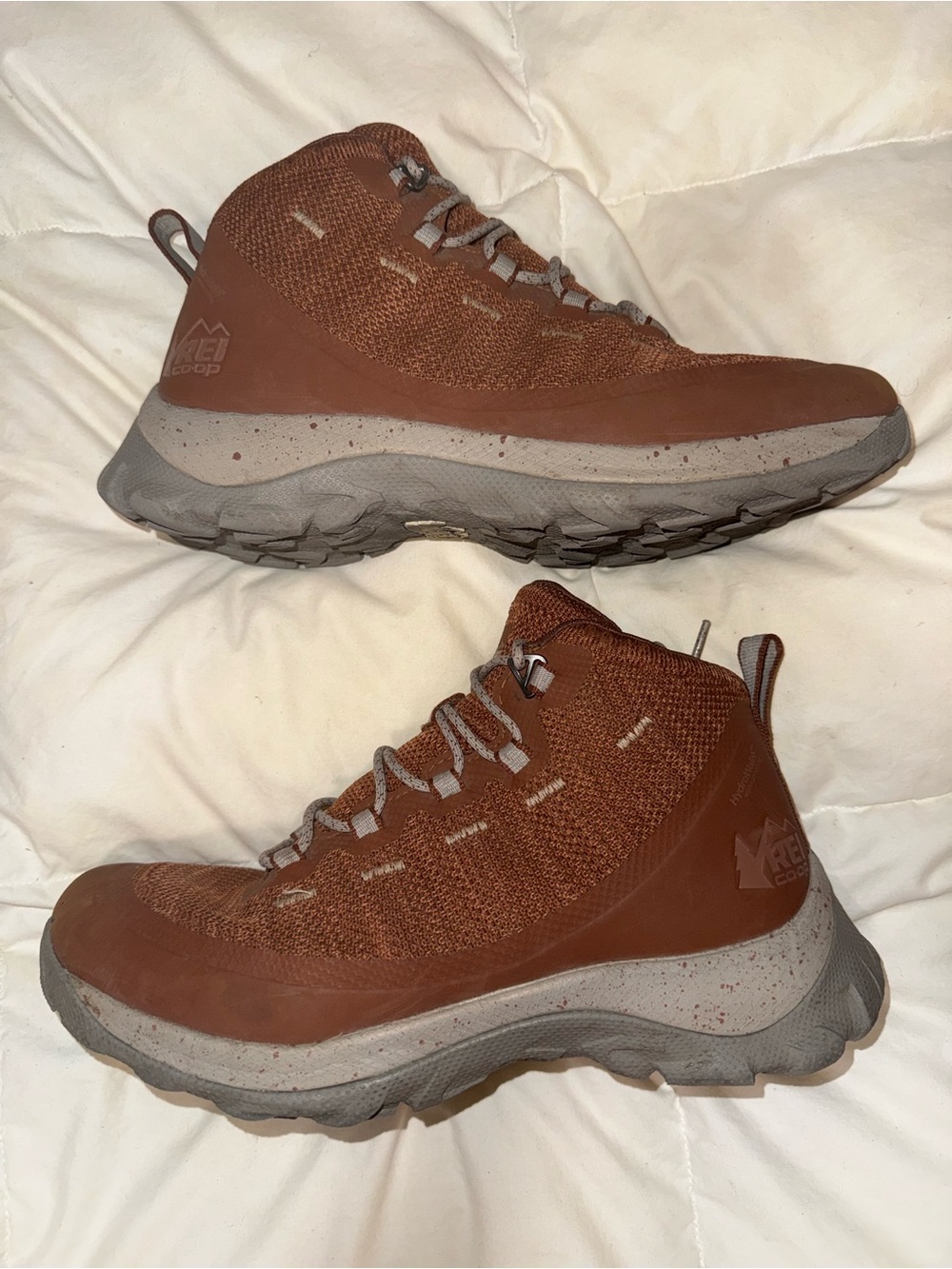 REI Women's Rust Brown Lace-Up Hiking Boots sneakers asics